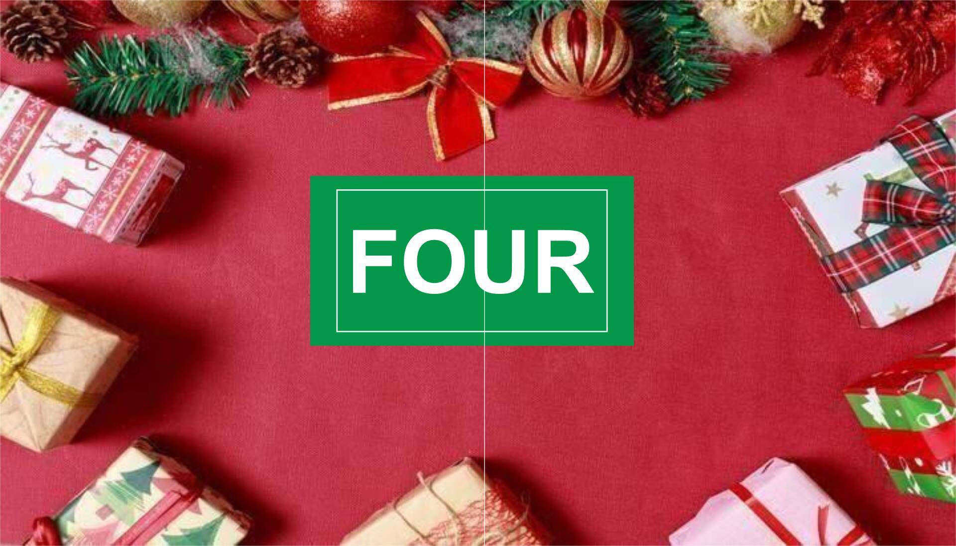 圣诞节杂志风企业策划案PPT模板9