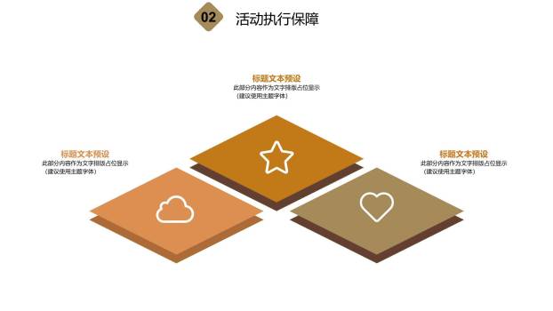 圣诞节金色复古宣传策划PPT模板1