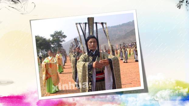 国风大气清明节文化介绍PPT模板6