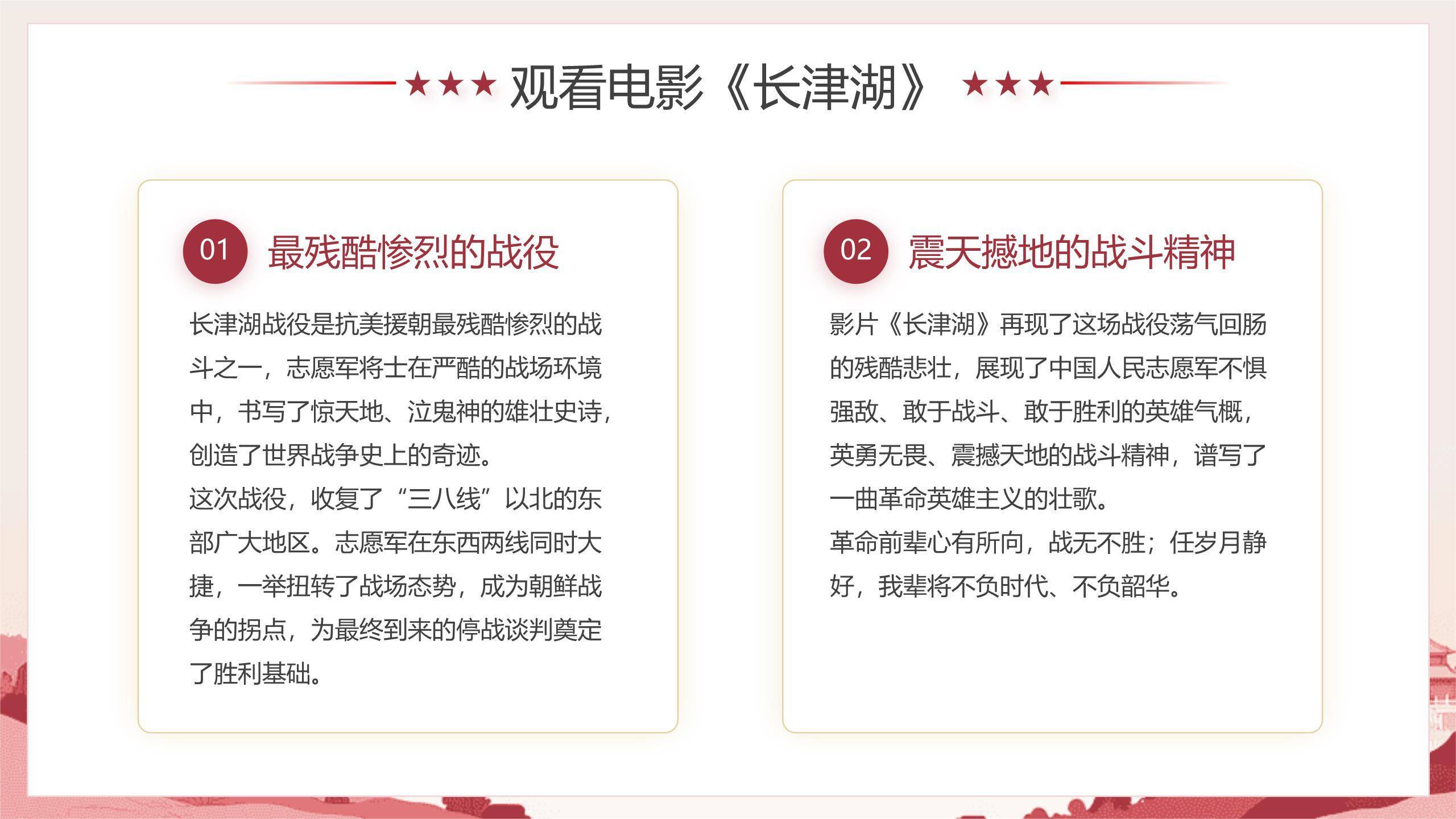 宣传海报清明节祭英烈PPT模板5