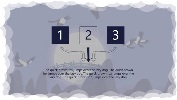 七夕节情侣约会简约风PPT模板9