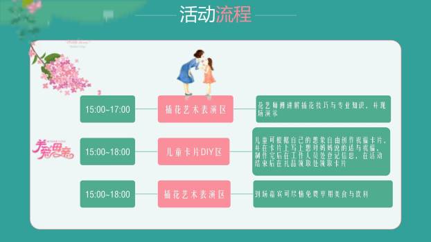 母亲节感恩演讲手绘PPT模板6