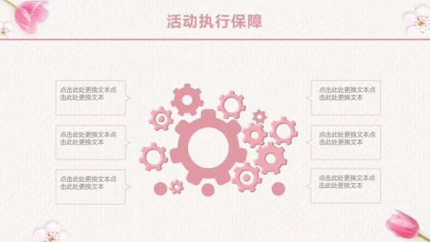 母亲节活动汇报小清新PPT模板4