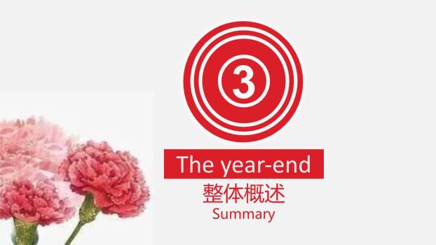 母亲节工作总结小清新PPT模板4