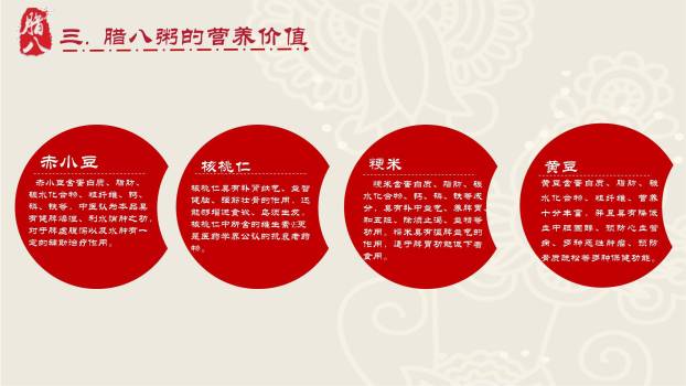 腊八节剪纸艺术文化课PPT模板9