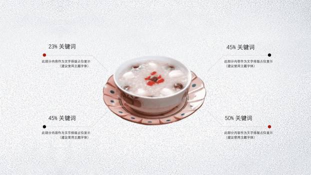 腊八节简约陶瓷PPT模板5