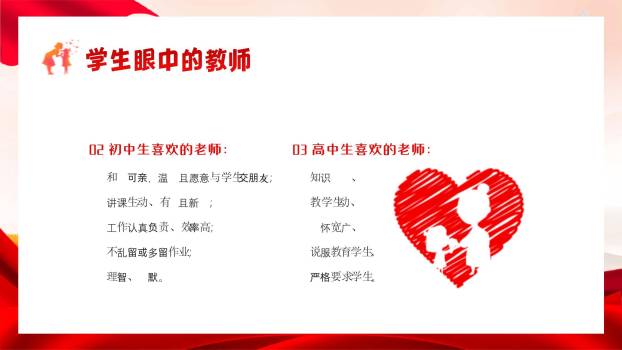 教师节师德培训国潮风PPT模板5