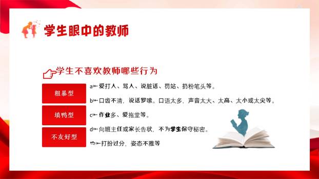 教师节师德培训国潮风PPT模板6