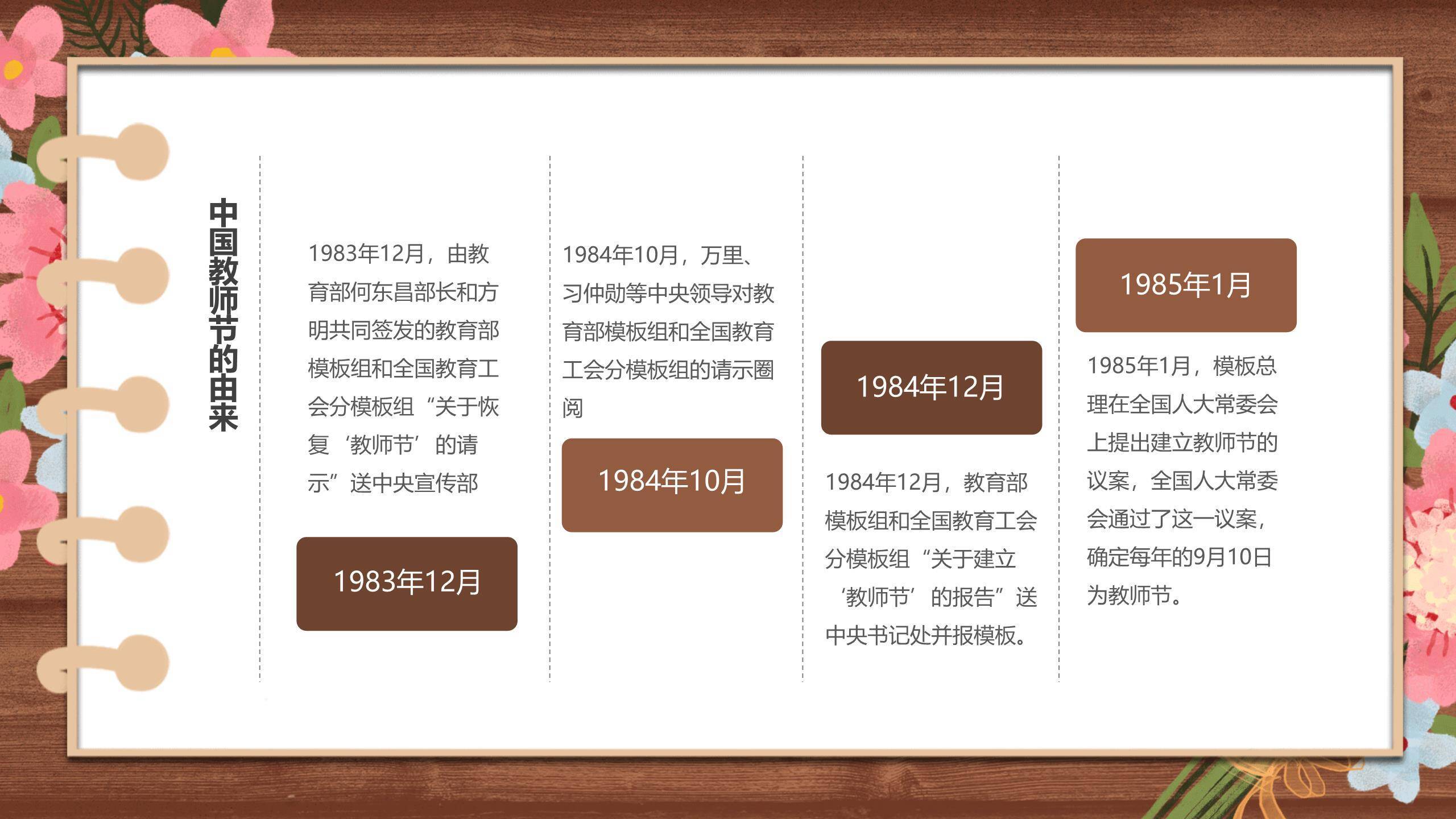 教师节师德培训水墨风PPT模板2