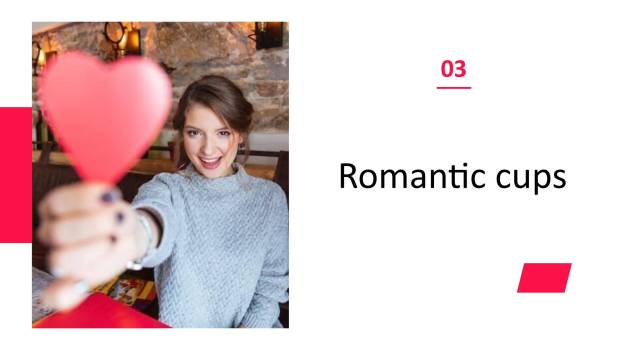 红色相册风摄影三七女生节唯美主题活动PPT模板3