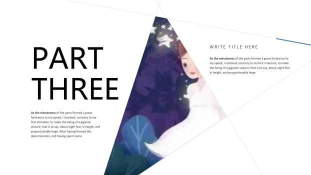 紫色唯美梦幻三七女生节公主风主题活动PPT模板4