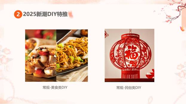 橙色国风插画三八妇女节文化庆典活动PPT模板9