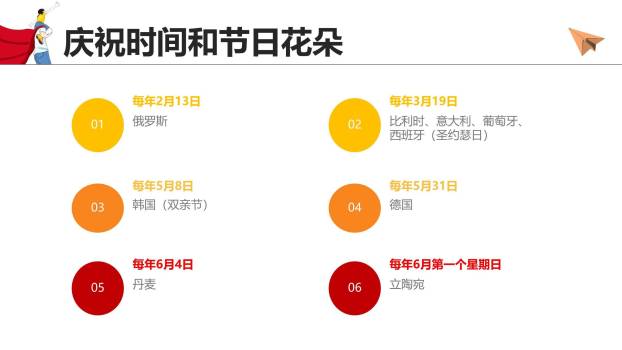 父亲节卡通漫画超级英雄感恩PPT模板2