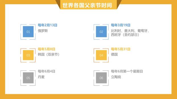 父亲节亲子存钱罐感恩活动PPT模板3
