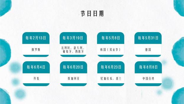 父亲节以父之名文艺演讲PPT模板5