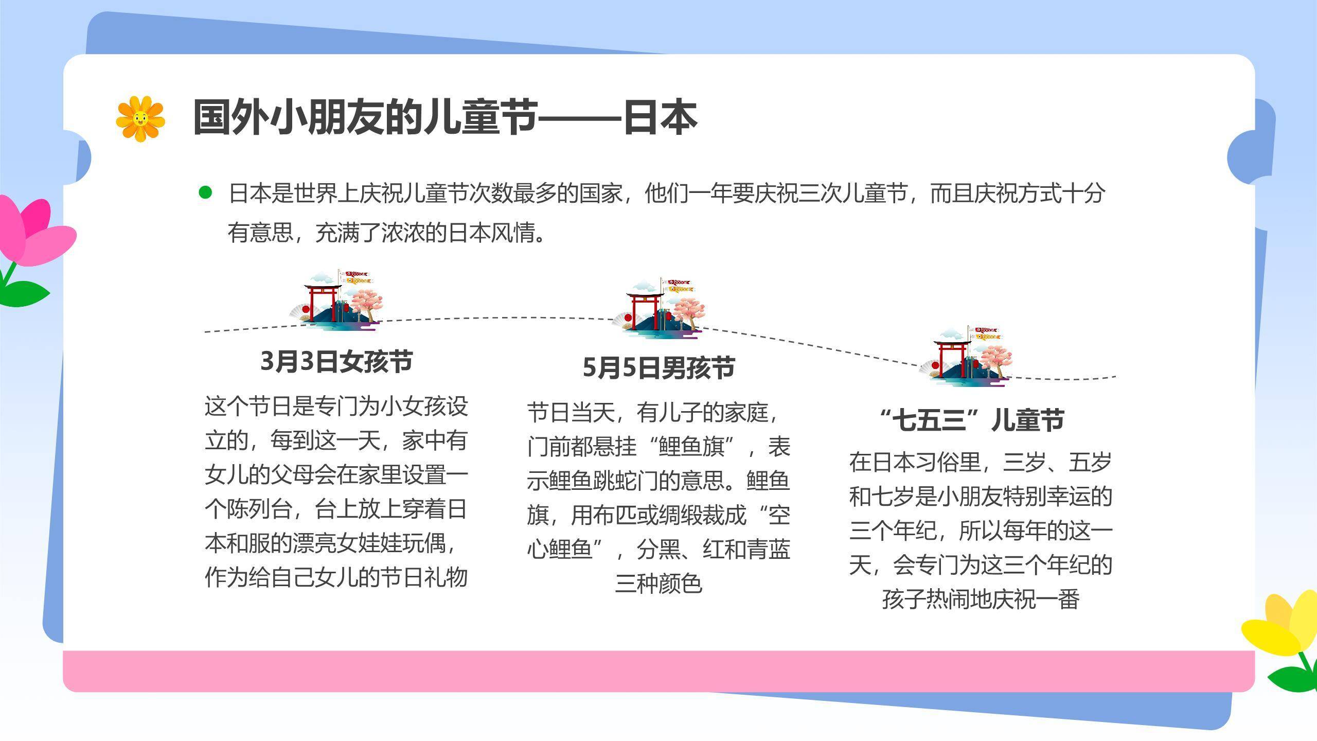 六一儿童节旋转木马欢乐班会PPT模板1