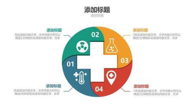 多色几何风20XX医疗生物制药模板PPT模板3