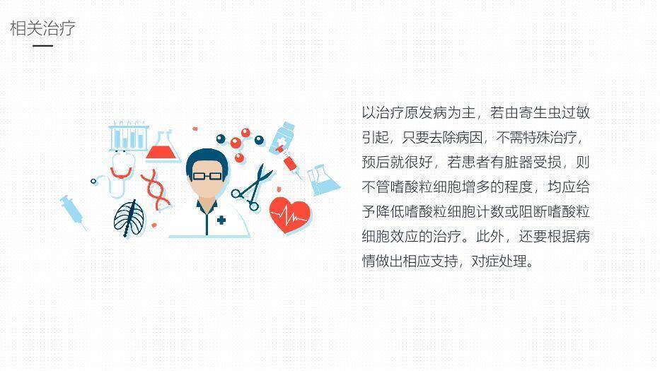鹅黄色插画风嗜酸性粒细胞增多症护理课件PPT模板8