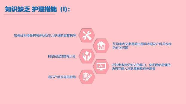 粉色云朵剪影风产后大出血护理查房PPT模板8
