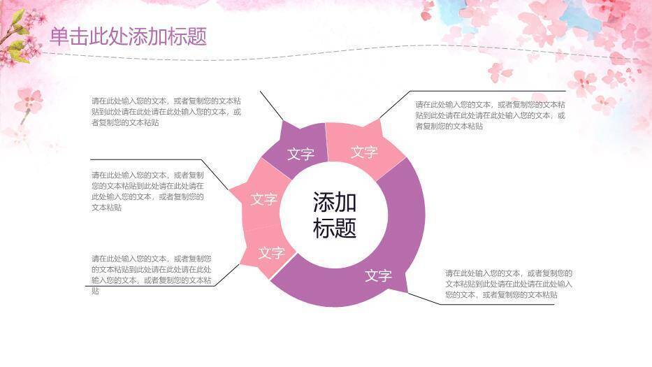 粉紫色水彩风孕妇宝宝妇产科怀孕孕检PPT模板9