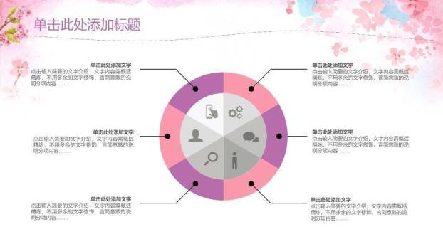粉紫色水彩剪影风孕妇宝宝妇产科怀孕孕检PPT模板5