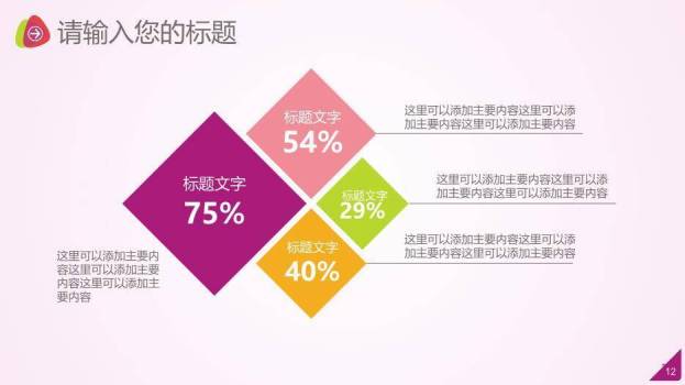 粉紫色温馨母婴风妇幼健康育儿启蒙通用PPT模板3