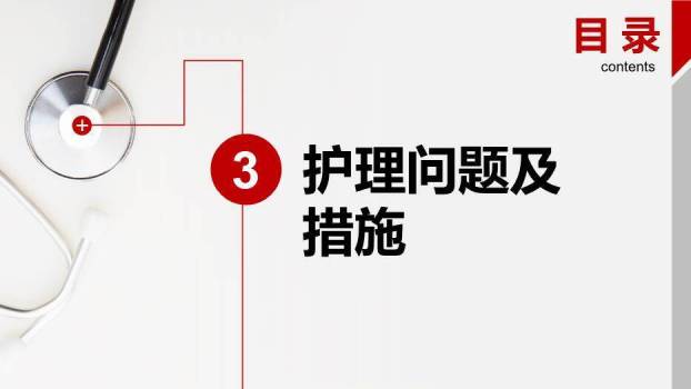 红色案例解析脑出血护理查房PPT模板3
