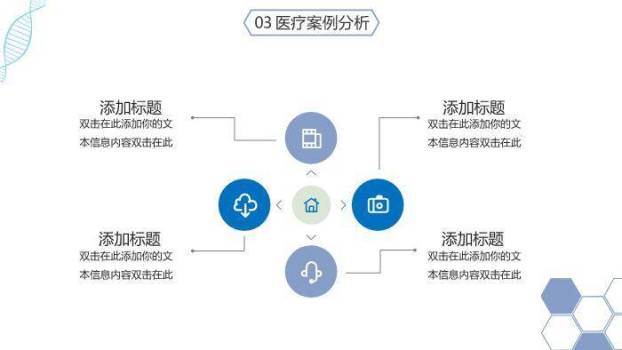 红色医学医疗PPT模板8