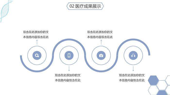红色医学医疗PPT模板2
