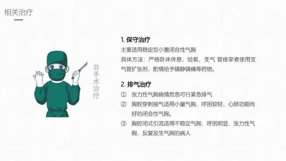 黄色插画风结核性胸膜炎护理业务学习课件PPT模板8