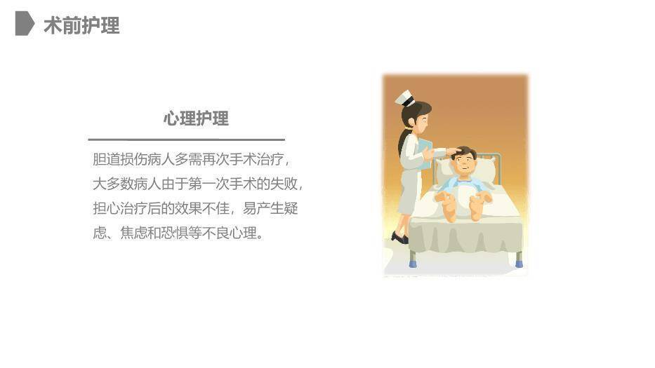 灰色卡通风胆道损伤的护理PPT模板7
