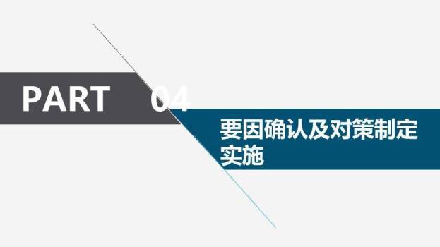 蓝橙色QC小组活动成果汇报PPT模板9