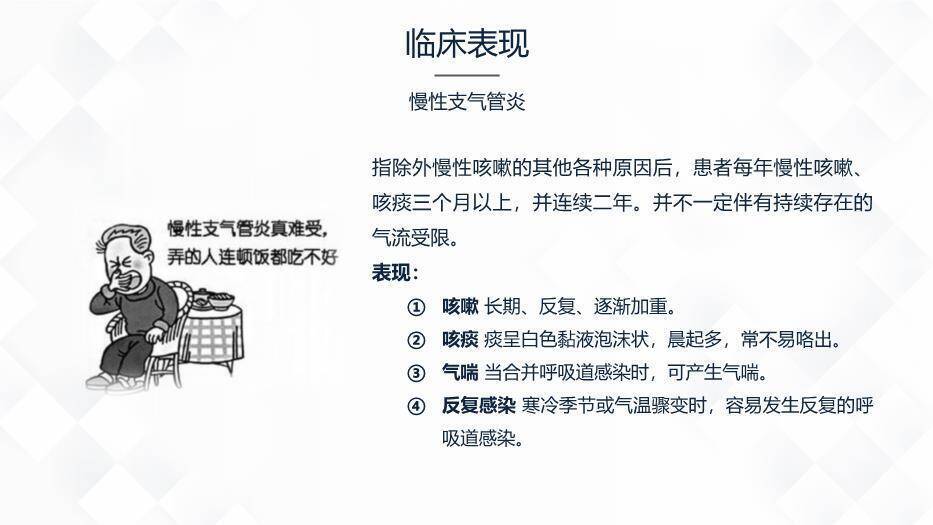 蓝色几何风呼吸系统常见疾病的护理PPT模板2