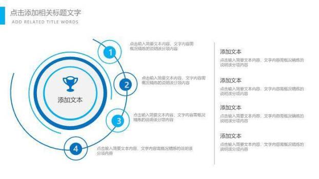 蓝色简洁医疗汇报医院护理PPT模板2