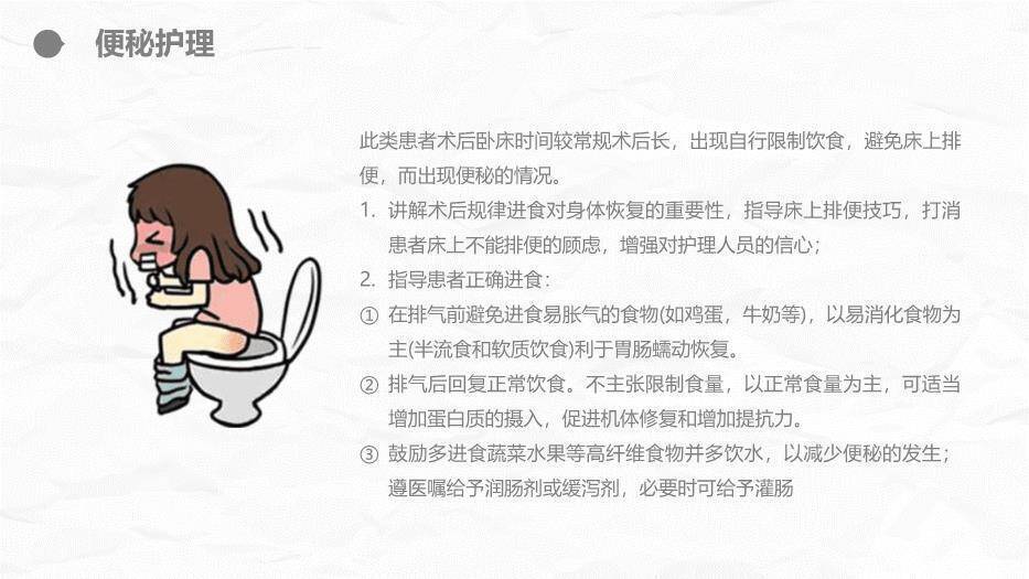 蓝色欧美风腰颈椎联合手术患者术后护理PPT模板9