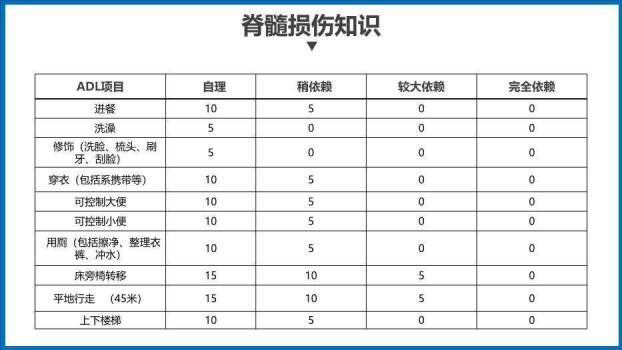 蓝色商务风脊髓损伤护理查房PPT模板5