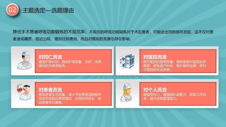绿色卡通插画风一等奖品管圈成果汇报PPT模板1