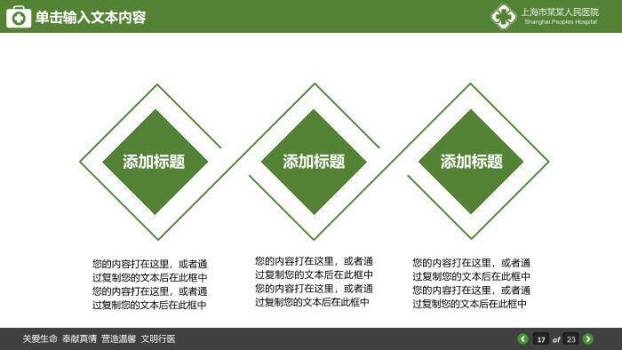 绿色卡通风医学报告演示PPT模板8