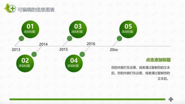 绿色清新医疗风医院年度季度工作总结报告PPT模板6