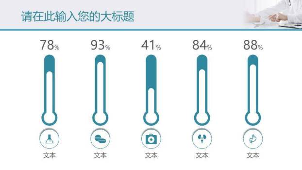 绿色体检中心医疗健康工作报告模板PPT模板8