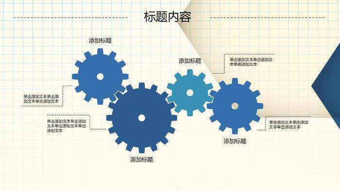 米黄色科技风医药医疗PPT模板3