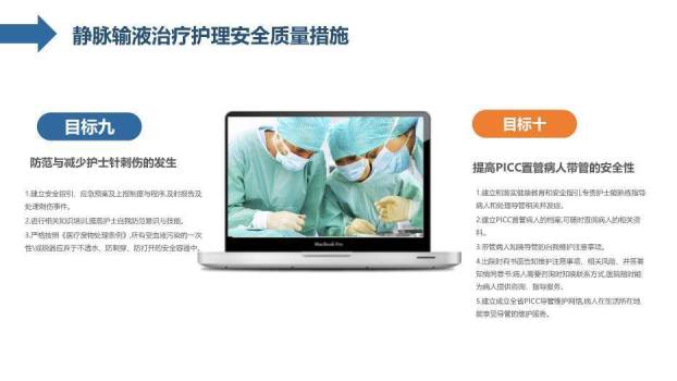 黄色科技医疗风护理输液PDCA应用PPT模板5