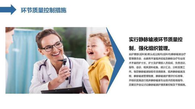 黄色科技医疗风护理输液PDCA应用PPT模板7