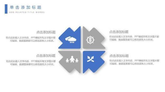 蓝色20XX医疗护理品管圈PPT模板5
