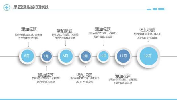 蓝色极简医疗风Hospital name医院简介PPT模板6
