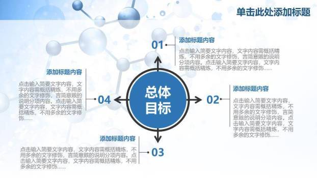 蓝色科技风医疗医学工作PPT模板6