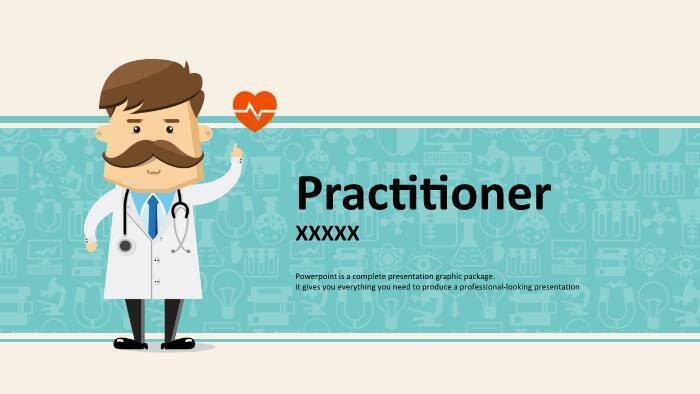 绿色卡通风Practitioner医疗汇报PPT模板(2)0