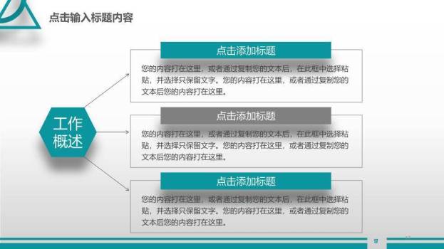 青绿色年终总结新年计划PPT模板8