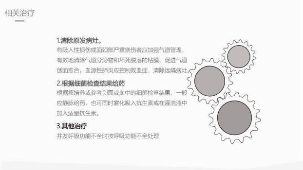 红色插画风肺部感染护理业务学习课件PPT模板5