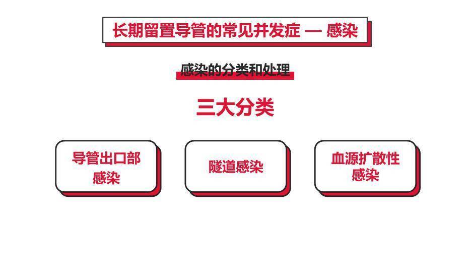 红色血液透析留置导管护理PPT模板7